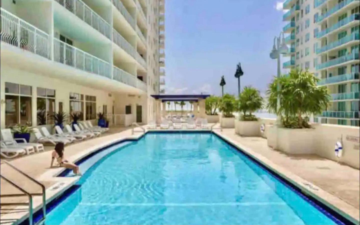 *Luxurious Highrise 2Brcondo Brickell- Waterviews* ไมอามี ภายนอก รูปภาพ