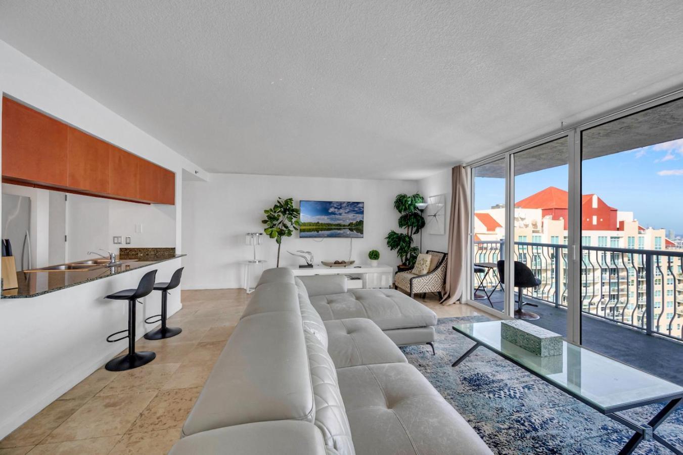 *Luxurious Highrise 2Brcondo Brickell- Waterviews* ไมอามี ภายนอก รูปภาพ